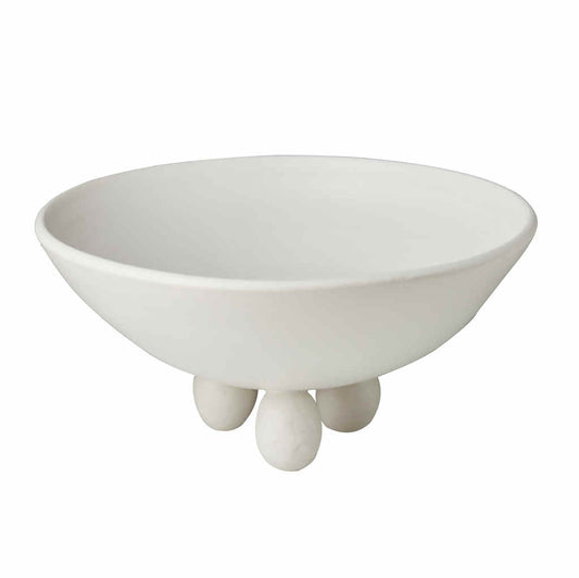 Catalina Footed Plate, shallow bowl