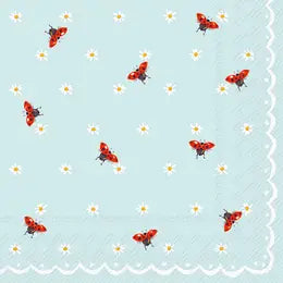 Lady Bug Cocktail Napkins