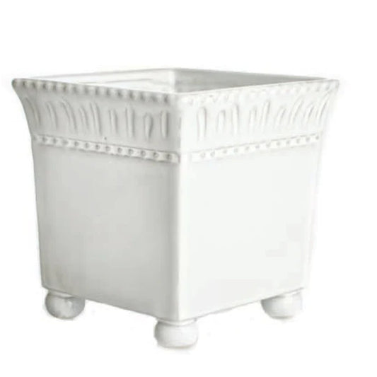 Cachepot WHITE Square Charlot