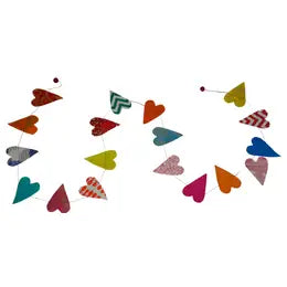 Large Heart Garland