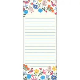 Splash Flower List Pad, note, notepad