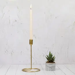 Brass Single Candle Holder