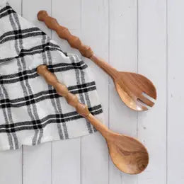 Wooden Salad Serving Set