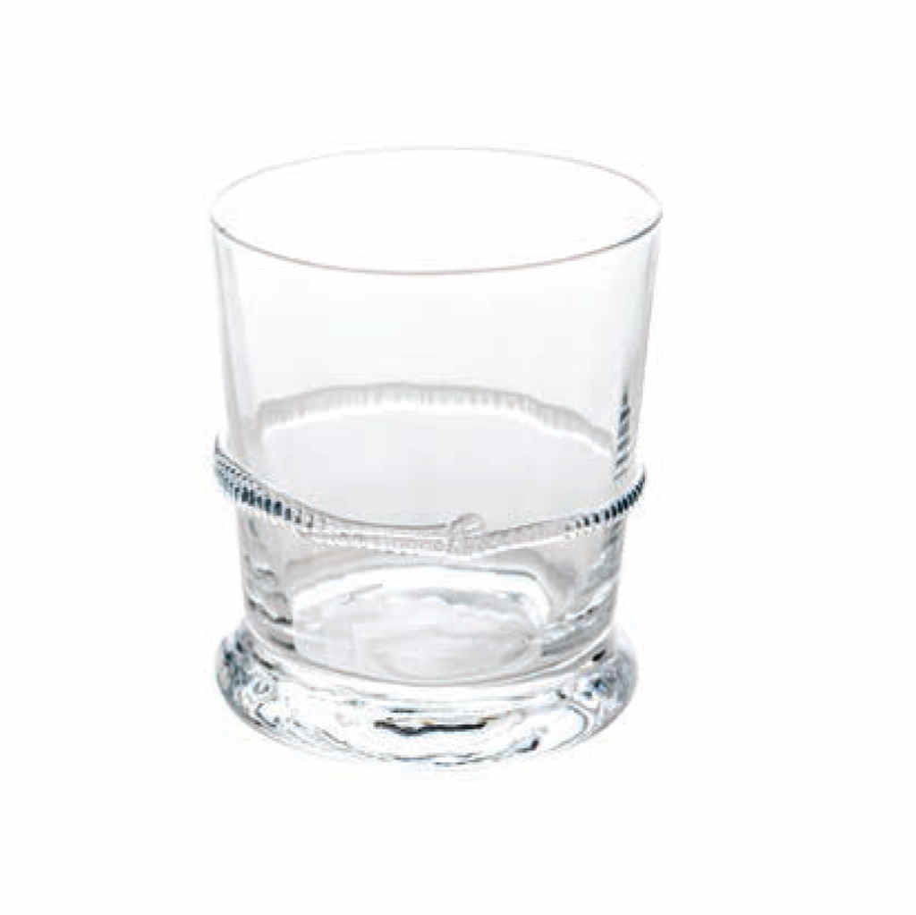 Old-Fashioned Glass w/ Applied Rope
