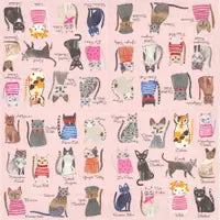 Cool Cat Cocktail Napkins