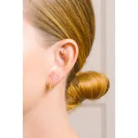 Soliel Huggie Hoops earrings