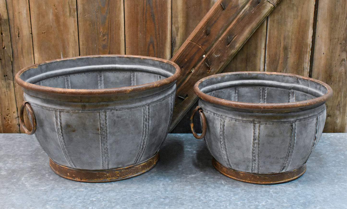Galvanized Planter
