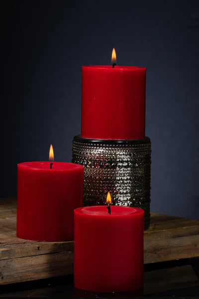 Unscented 3" x 3" Pillar Candles