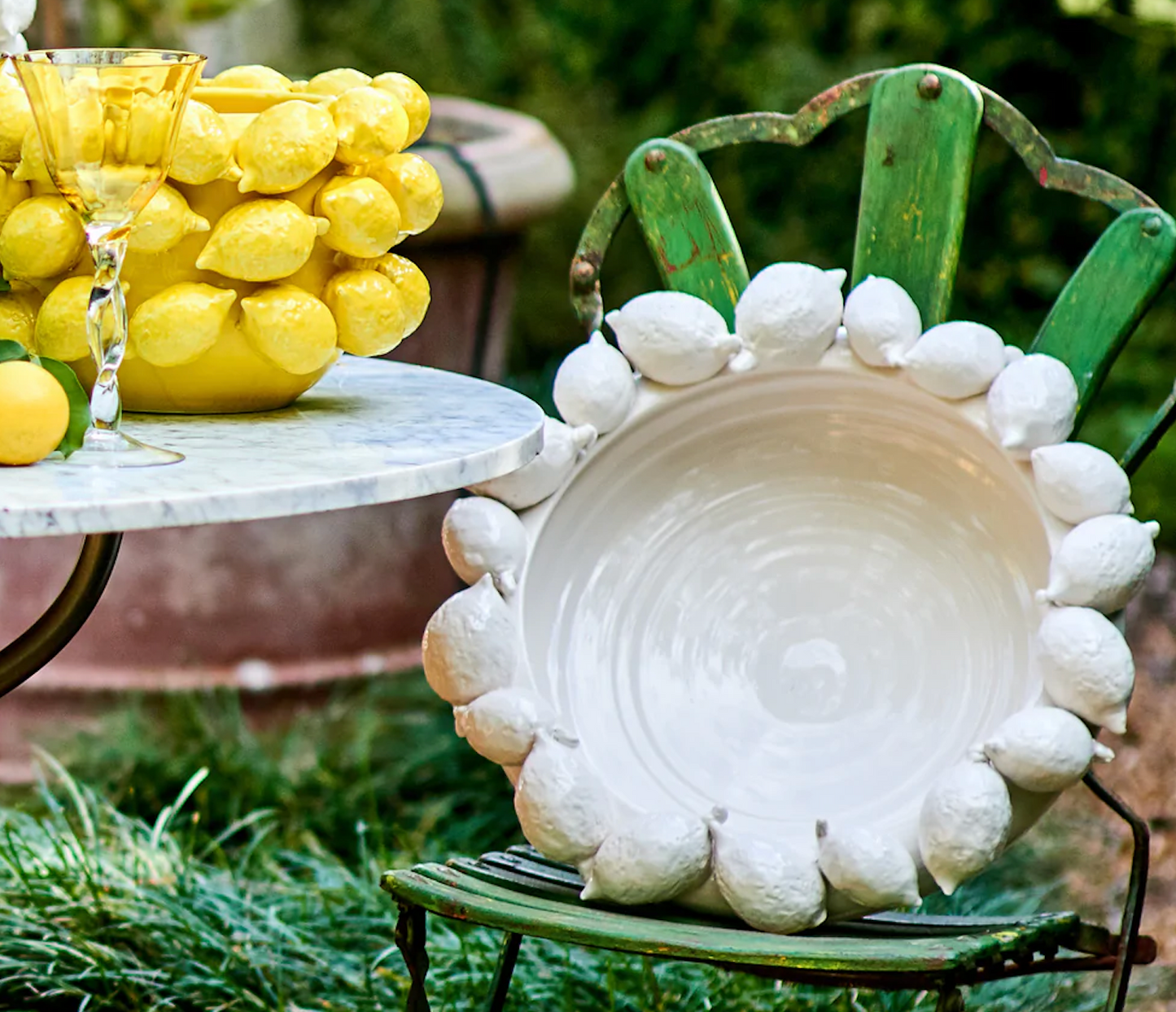 White Pomegranate Ceramics, bowl