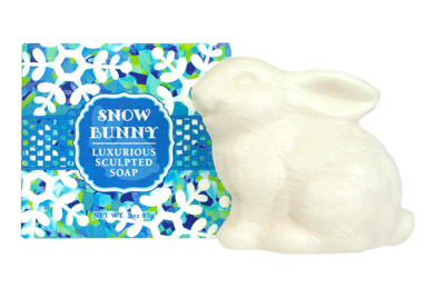 Sculpted Bunny Soap