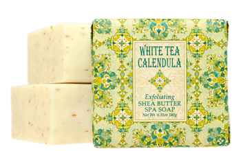 Wrapped Soap with shea butter and cocoa butter, square, 6.35 oz
