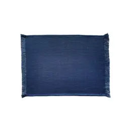 Waffle Weave Navy Placemat