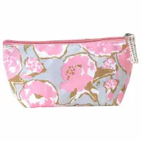 Peonies medium pouch, cosmetic bag