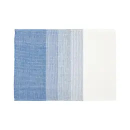 Sullivan Placemats, Blue and White, set of 4