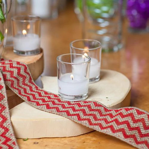 Round Clear Votive Candle Holders, glass