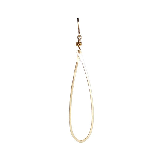 Gold Teardrop Earrings