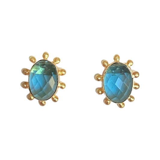 Caprice Vermeil Stud Earrings