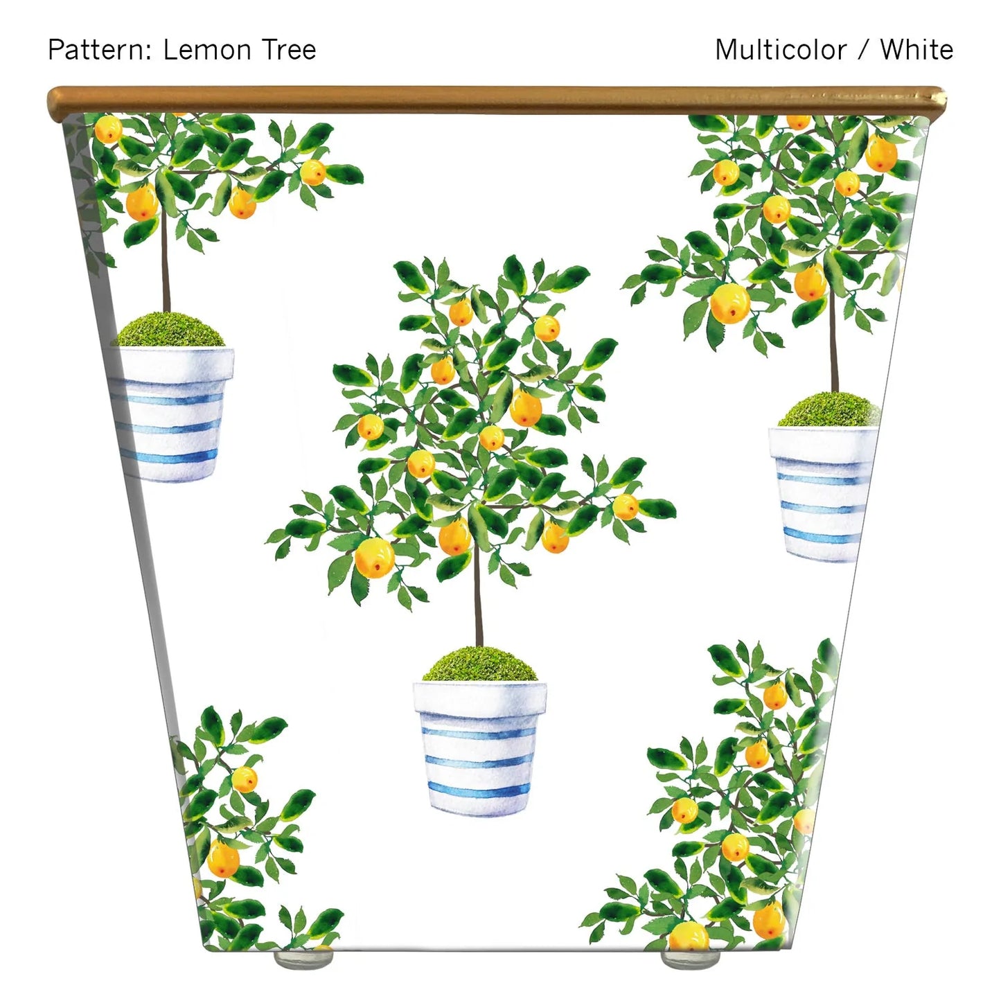 Lemon Tree Cachepot with Citronella Candle, HedgeFarm