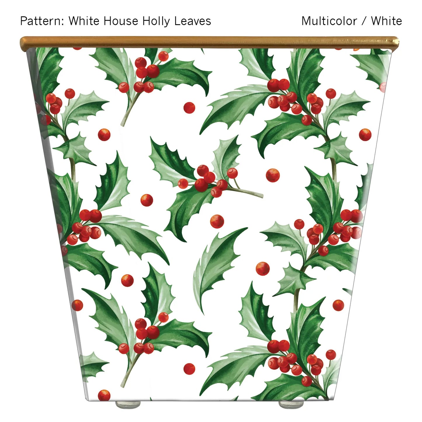 Holly Leaves Cachepot, HedgeFarm