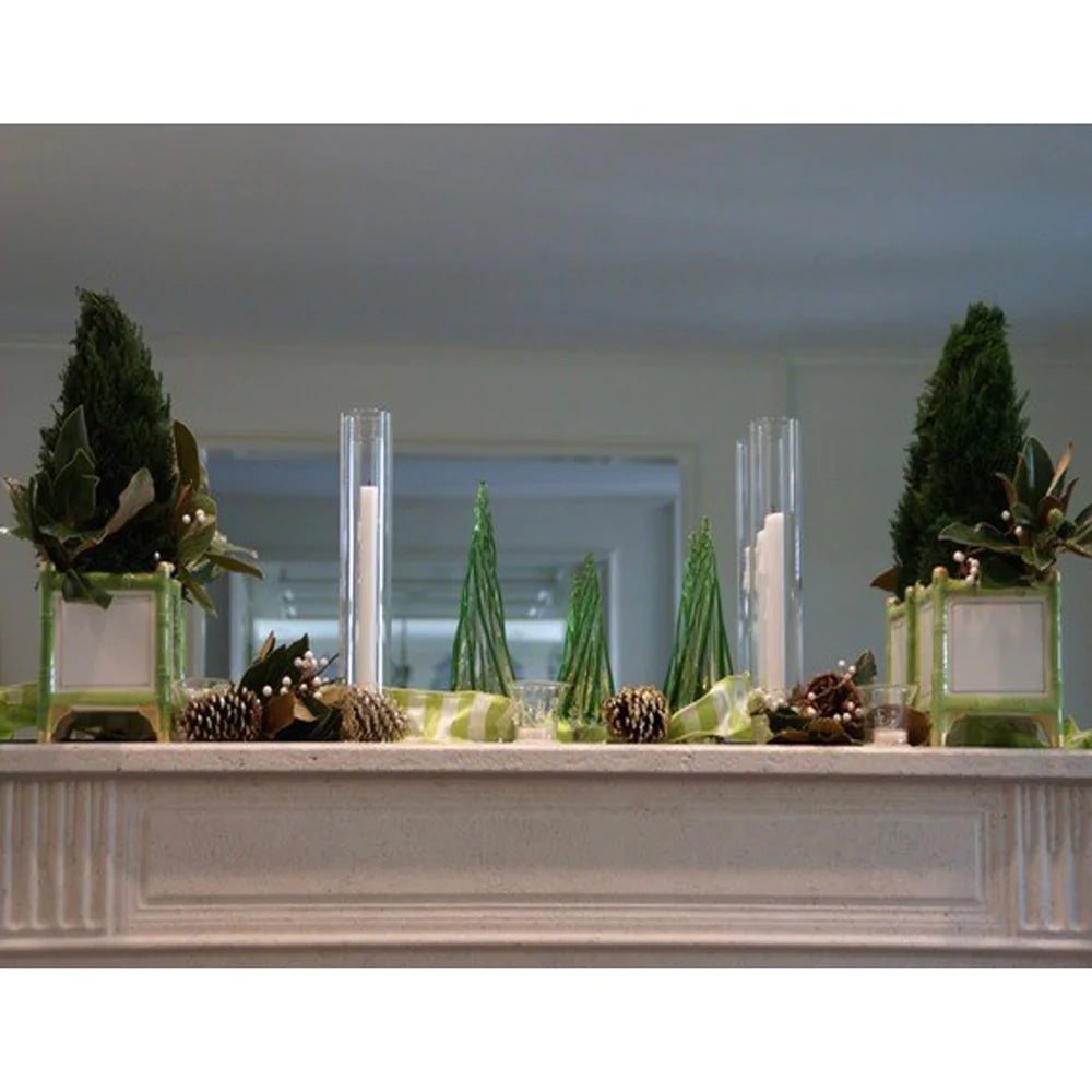 Glass Cylinder Candleholder