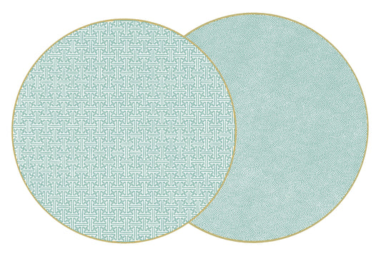 Sayagata Placemats, round, Holly Stuart, place mat