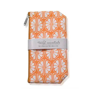 Pouch - pomegranate, clementine, pink, orange