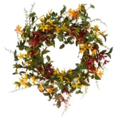 Harvest Flower Wreath