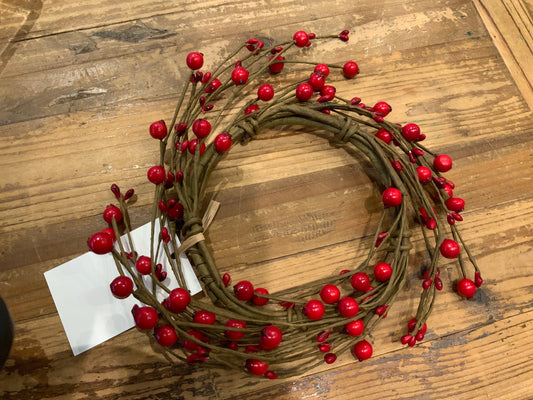 Berry pip candle ring