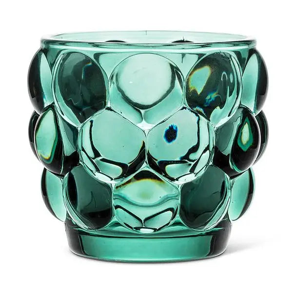 Green Bubble Votive Candle Holder