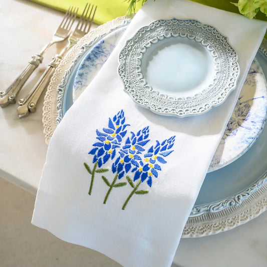 Blue Bonnet Hand Towels