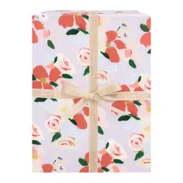 Wrapping Paper, Pink and Coral Roses