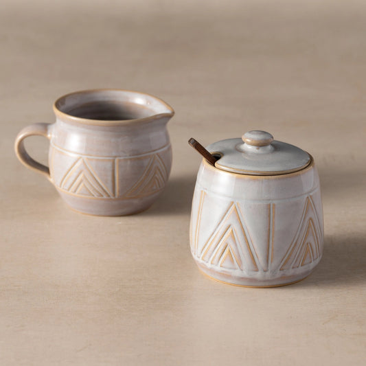 Mt Peaks Creamer and Sugar
