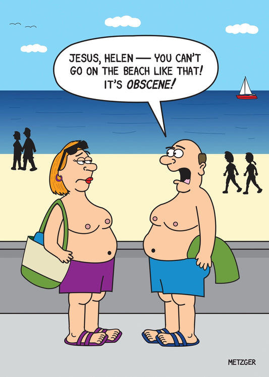 Jesus, Helen- You Cant go To The Beach Like That