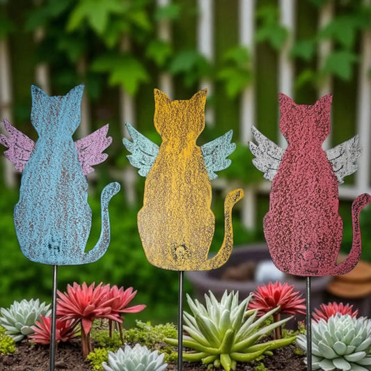 Cat Plant Stake