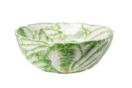 Green and White Radish Bowl