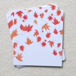 Autumn Leaves Place Cards