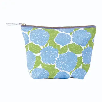 Blue Hydrangea Pouch