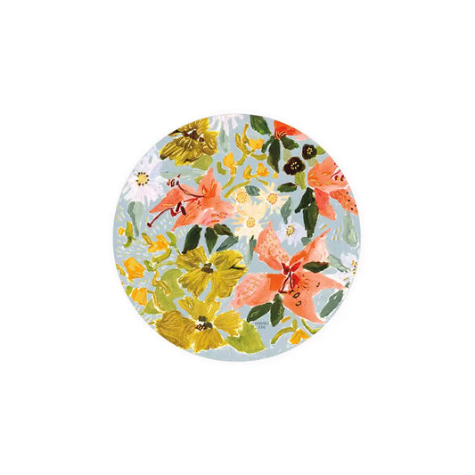 Bouquet Coasters, Blue