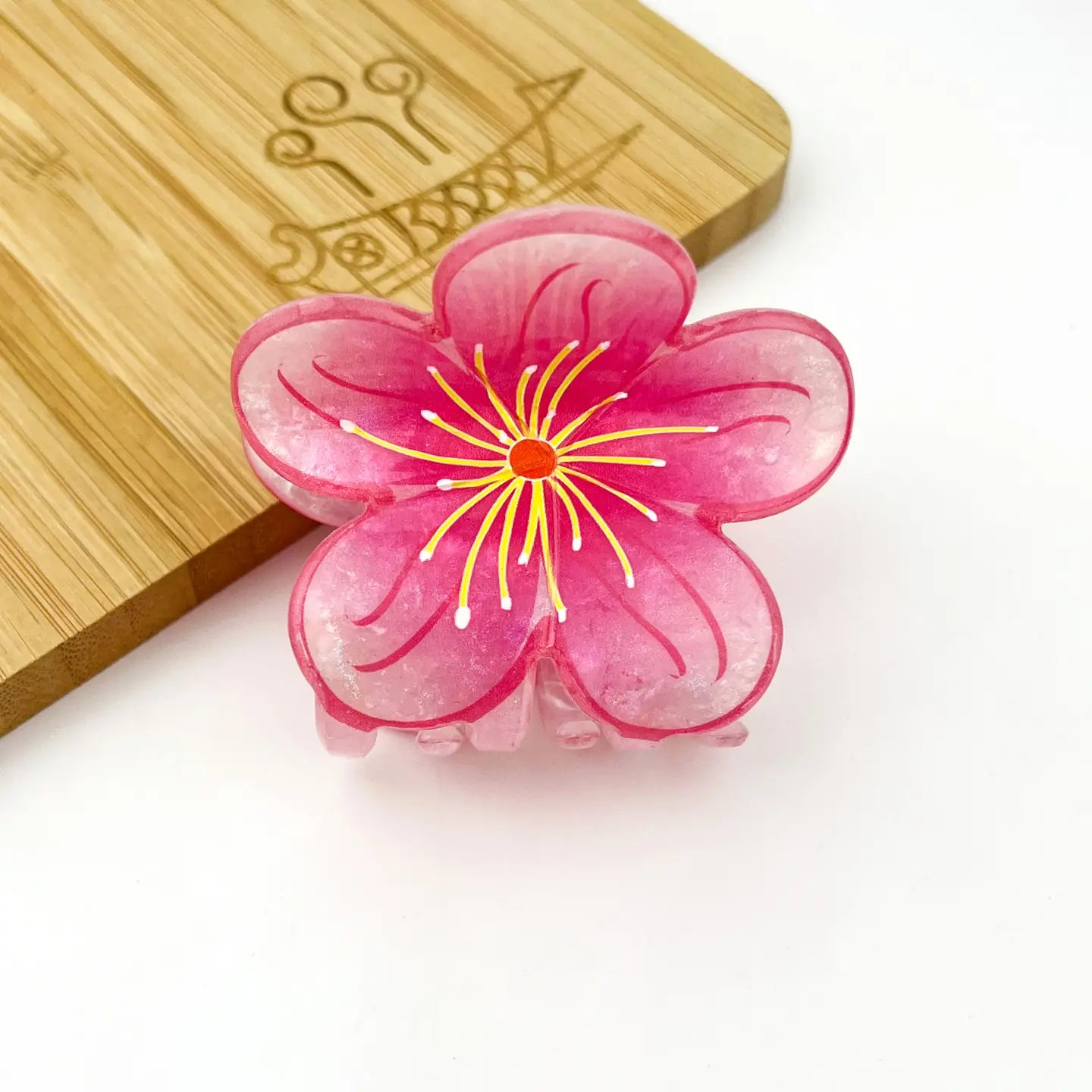 Plum Blossom Hair Claw,Clip