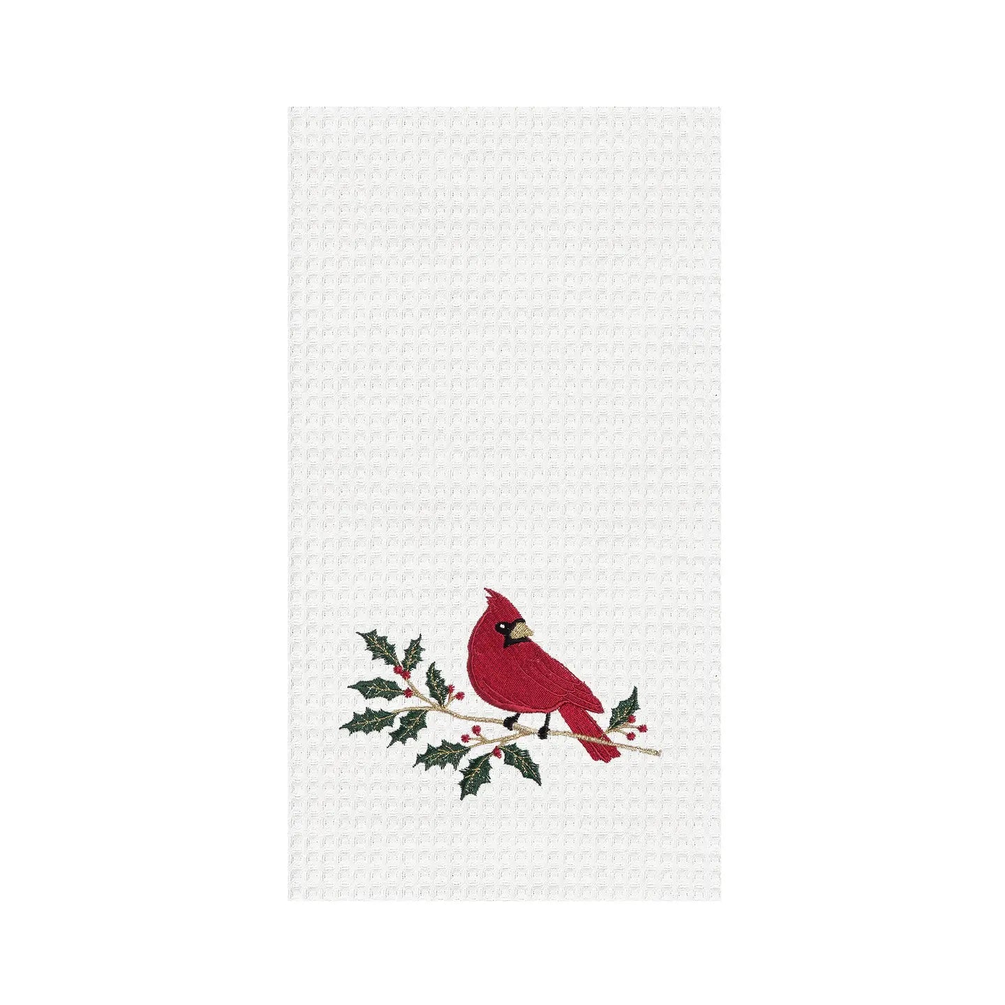 Cardinal Holly Towel