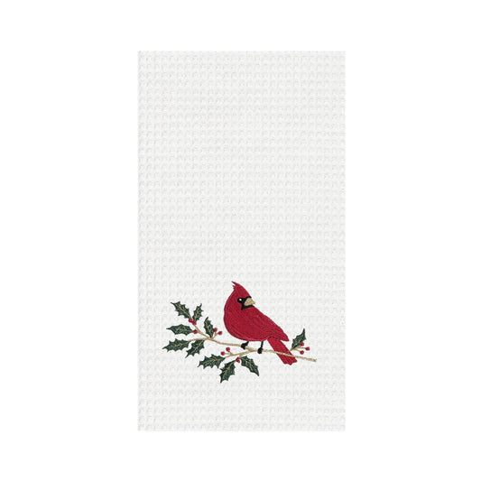 Cardinal Holly Towel