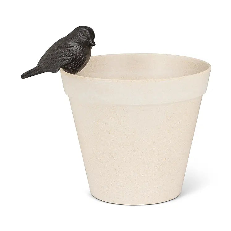 Resin Bird Pot Hanger