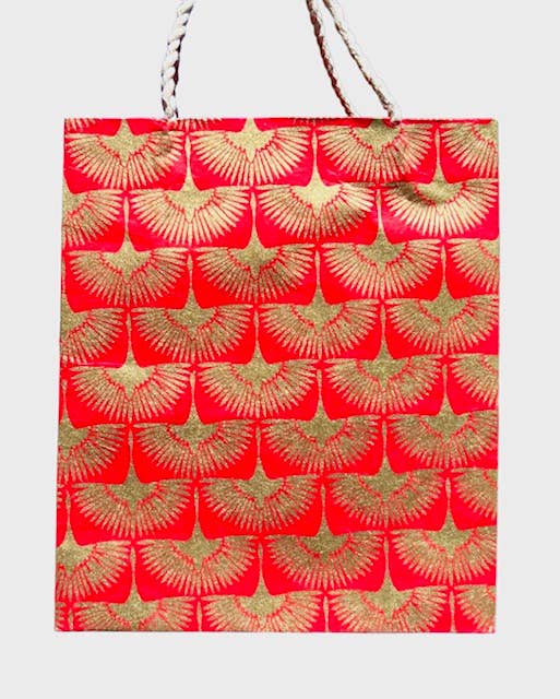 Crane gold/red Medium bag