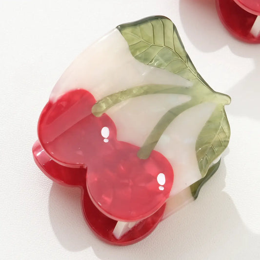Cherry Claw Clip