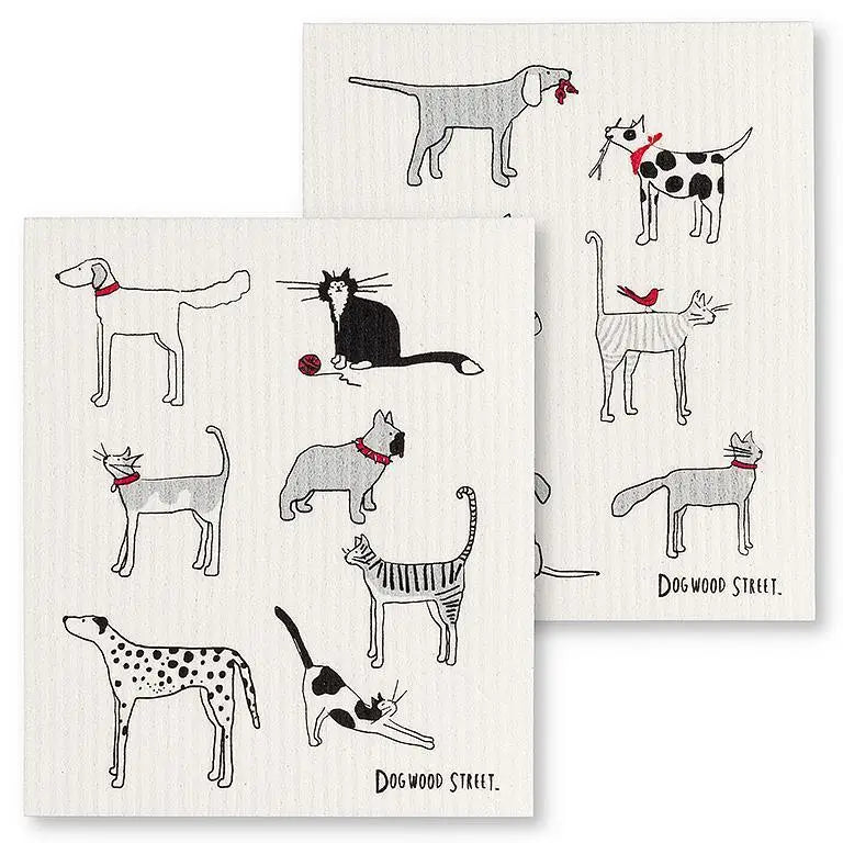 Swedish Dishcloth, Dogs and Cats