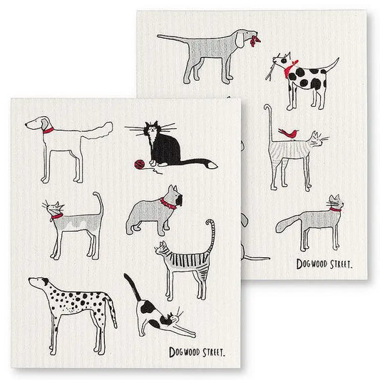 Swedish Dishcloth, Dogs and Cats