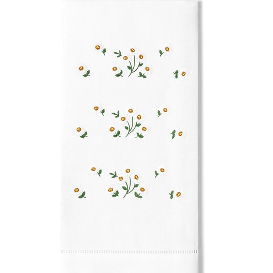 Daisies Scatter Hand Towel