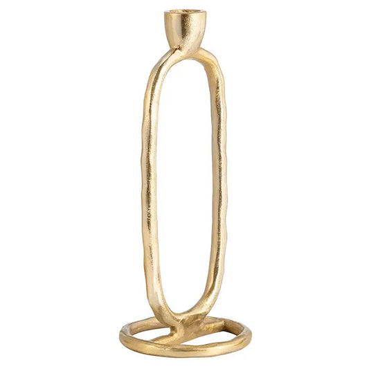 Golden Circle Candle Holder