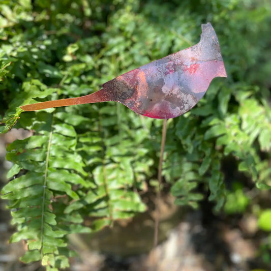 Copper Cardinal Stake