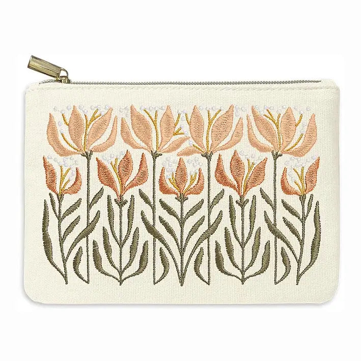 Market Pouch, Daisy and Lily